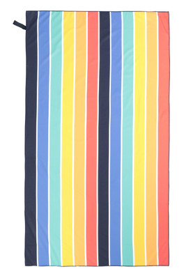 Printed Microfibre Towel - Giant - 150 x 85cm - Rainbow