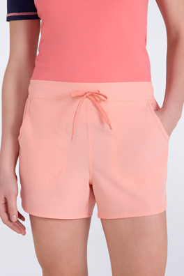 Womens Stretch Board Shorts - Light Pink