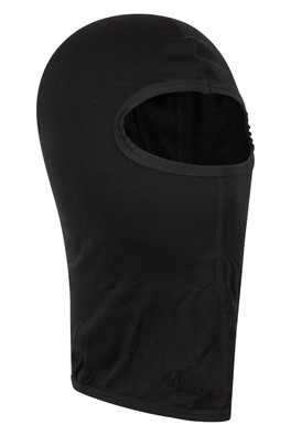 Womens Silk Balaclava - Black