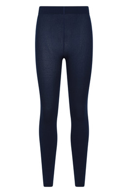 IsoTherm Womens Brushed Thermal Leggings - Navy