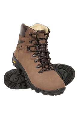 Odyssey Extreme Womens Waterproof Vibram Hiking Boots - Brown