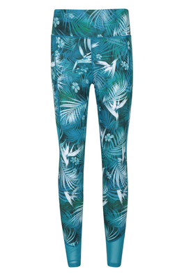 Legging Taille Haute Femme - Vert Tropical