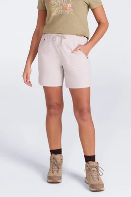 Explorer Womens Shorts - Beige