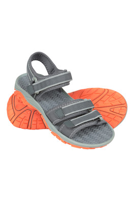 3-Strap Kids Sandals - Dark Khaki