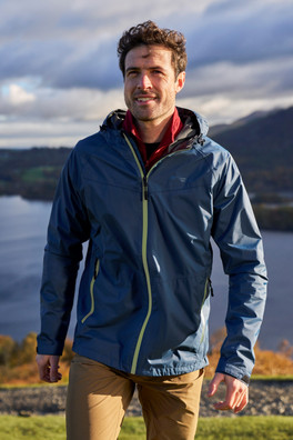 Summit Extreme 2.5 Layer Waterproof Mens Jacket - Navy