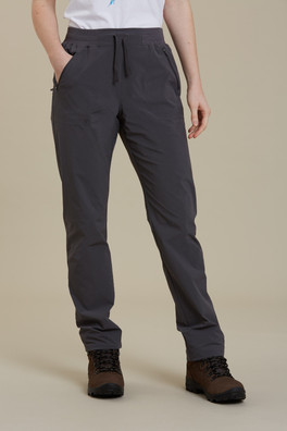 Explorer Womens Trousers - Short Length - Dark Grey