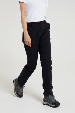 Hiker Stretch Womens Trousers - Black