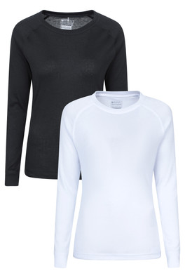 Talus Womens Thermal Top 2-Pack - Mixed