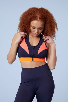 Soutien-gorge de sport pour femme - Bleu Marine