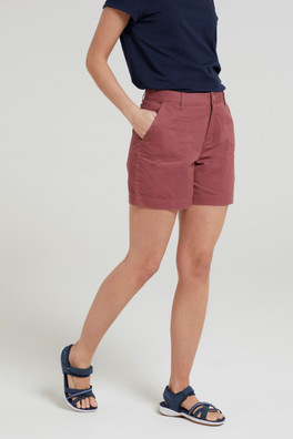 Bayside Womens Shorts - Dark Pink