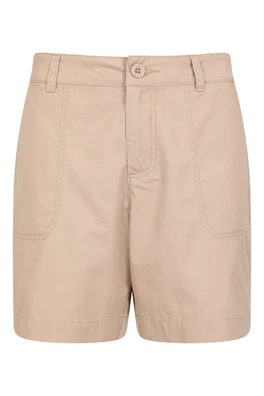 Bayside Womens Shorts - Dark Beige