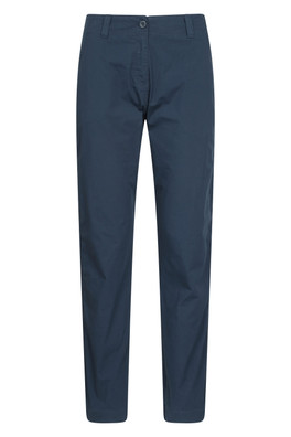 Coastal Stretch Womens Trousers - Dark Blue