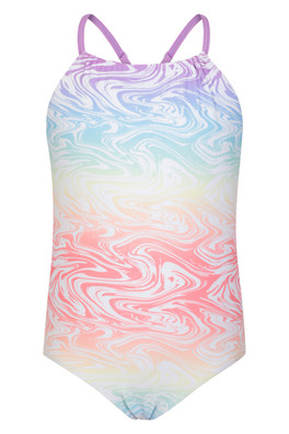 Meribella Kids Strappy Swimsuit - Rainbow