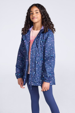 Dale Kids Lightweight Waterproof Jacket - Navy