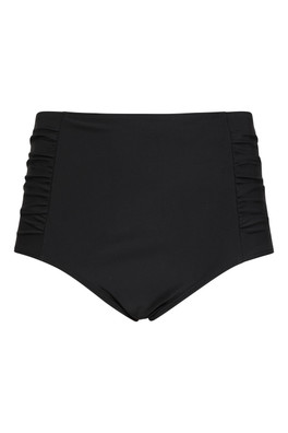 High Waisted Womens Bikini Bottom - Noir