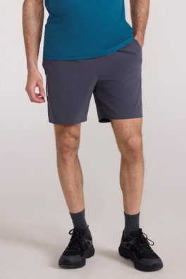Motion Mens 2 in 1 Active Shorts - Dark Grey