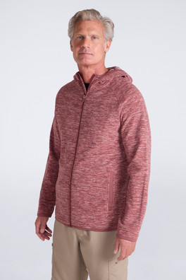 Snowdon II Mens Hoodie - Dark Brown
