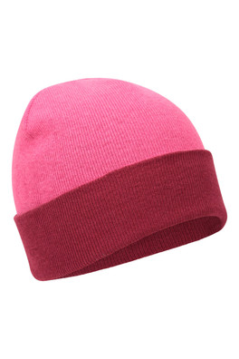 Augusta Kids Reversible Beanie - Berry