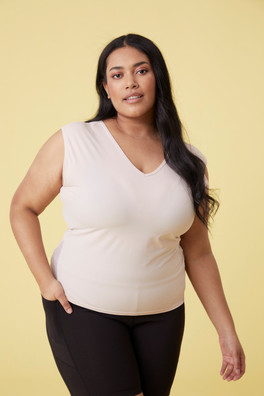 Top Femme Run Free - Rose