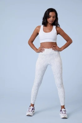 Legging Imprimé Femme Velocity - Gris