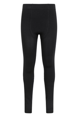 IsoTherm Kids Brushed Leggings - Black