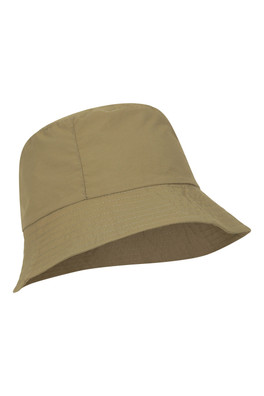Mens Packable Bucket Hat - Khaki
