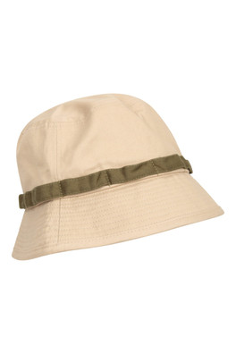Mens Fisherman Bucket Hat - Khaki