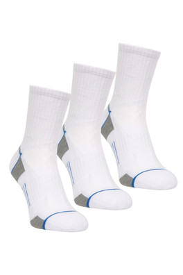 IsoCool Mens Performance Socks 3-Pack - Blue