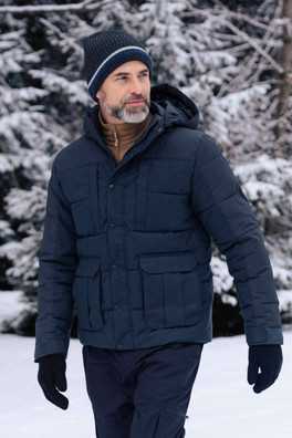 Shock Mens Insulated Jacket - Navy