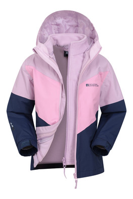 Lightning II veste imperméable 3 en 1 pour enfant - Bleu