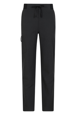 Adventure Water Resistant Womens Pants - Short Length - Black
