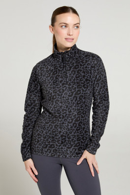Camber Womens Half Zip Fleece - Grey