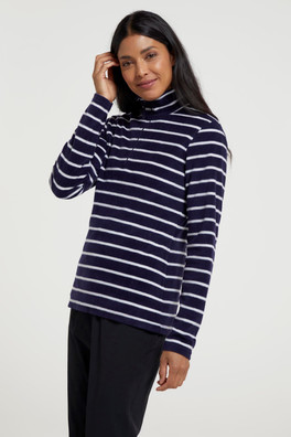 Camber Womens Half Zip Fleece - Navy