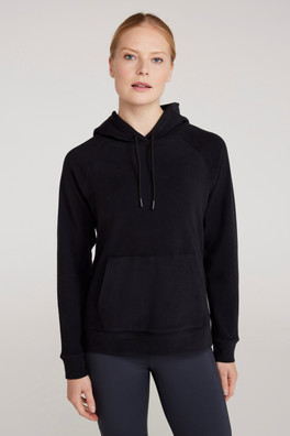 Strath Womens Super Soft Hoodie - Black