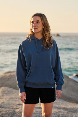 Kaya Womens Hoodie - Dark Blue