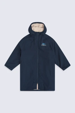 Hazey Mens Waterproof Beach Parka - Navy