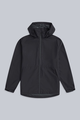 Pace Mens Waterproof Packable Jacket - Black