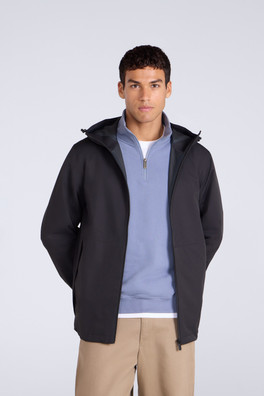 Pace Mens Waterproof Packable Jacket - Jet Black