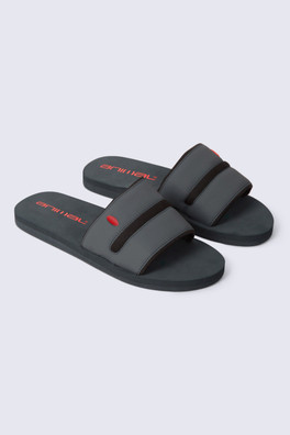 Wave Mens Slider - Charcoal