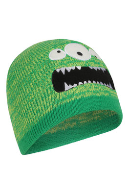 Monster Kids Beanie - Green