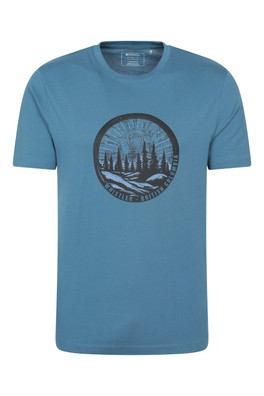 Whistler Mens Graphic Short Sleeve T-Shirt - Blue