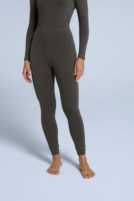 Blaze Womens Base Layer Pants - Dark Khaki