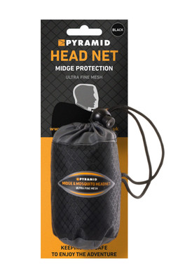 Pyramid Midge Head Net - Black