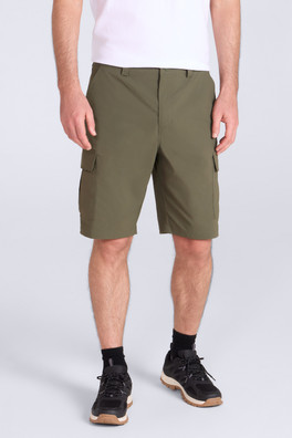 Delta Cargo Mens Stretch Shorts - Khaki