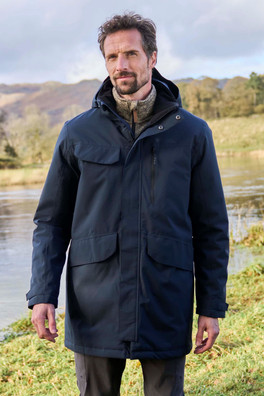 Veste Homme Reid Matelassée Imperméable Légère - Bleu Marine