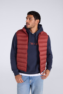 Light Cosi Mens Gilet - Red