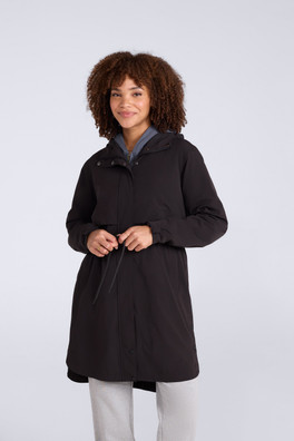 Eden Womens Mac - Black
