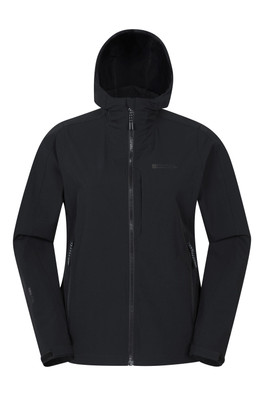 Retreat Womens Packable Softshell Jacket - Black