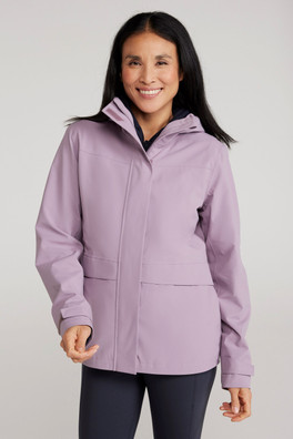 Veste Imperméable Femme April - Lilas