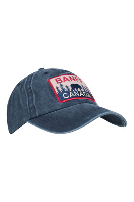 Canada Banff Mens Baseball Cap - Blue